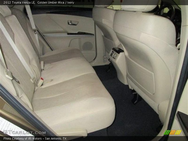 Golden Umber Mica / Ivory 2012 Toyota Venza LE