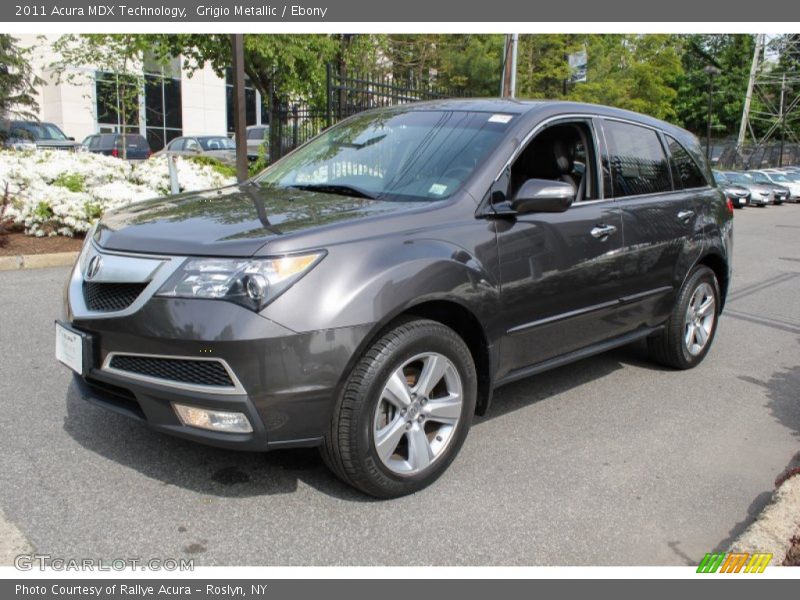 Grigio Metallic / Ebony 2011 Acura MDX Technology
