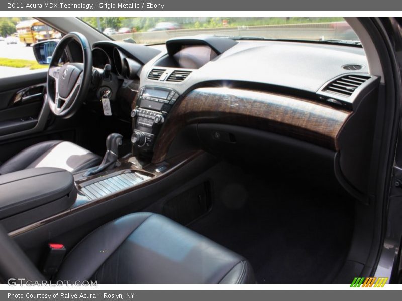 Grigio Metallic / Ebony 2011 Acura MDX Technology