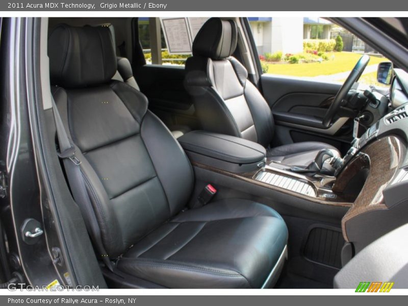 Grigio Metallic / Ebony 2011 Acura MDX Technology