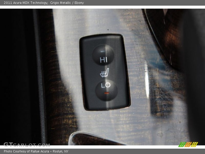 Grigio Metallic / Ebony 2011 Acura MDX Technology