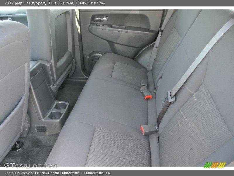 True Blue Pearl / Dark Slate Gray 2012 Jeep Liberty Sport