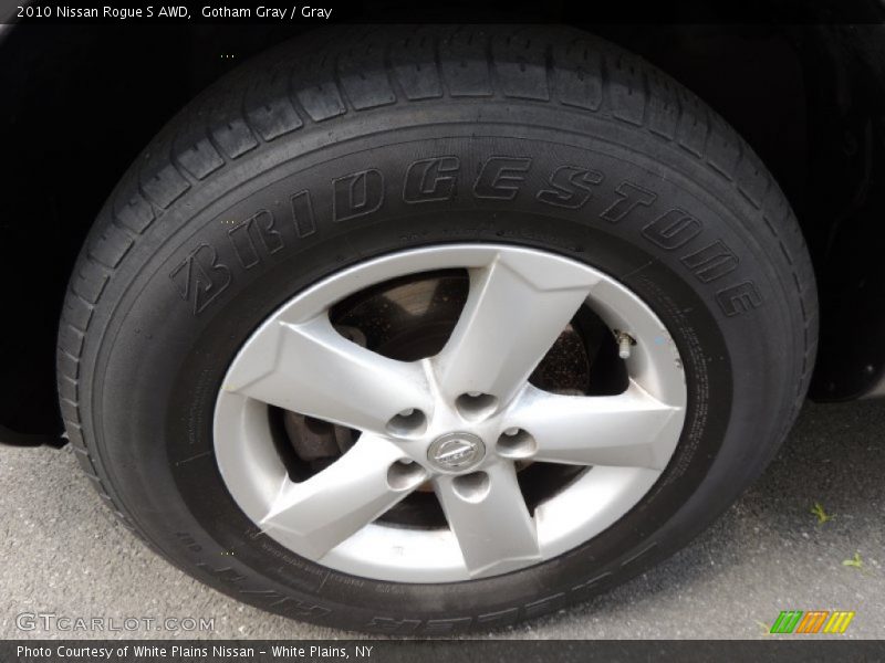 Gotham Gray / Gray 2010 Nissan Rogue S AWD