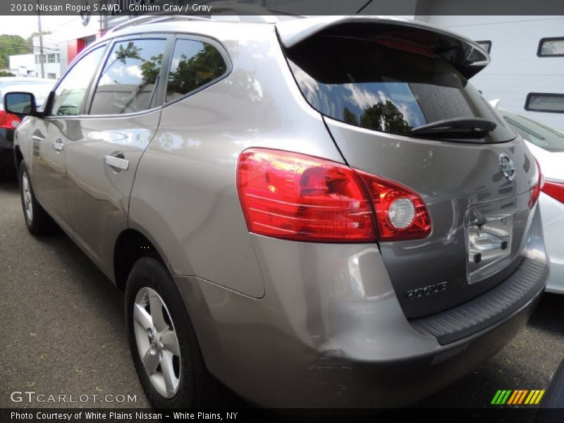 Gotham Gray / Gray 2010 Nissan Rogue S AWD