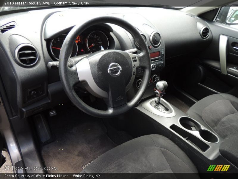 Gotham Gray / Gray 2010 Nissan Rogue S AWD