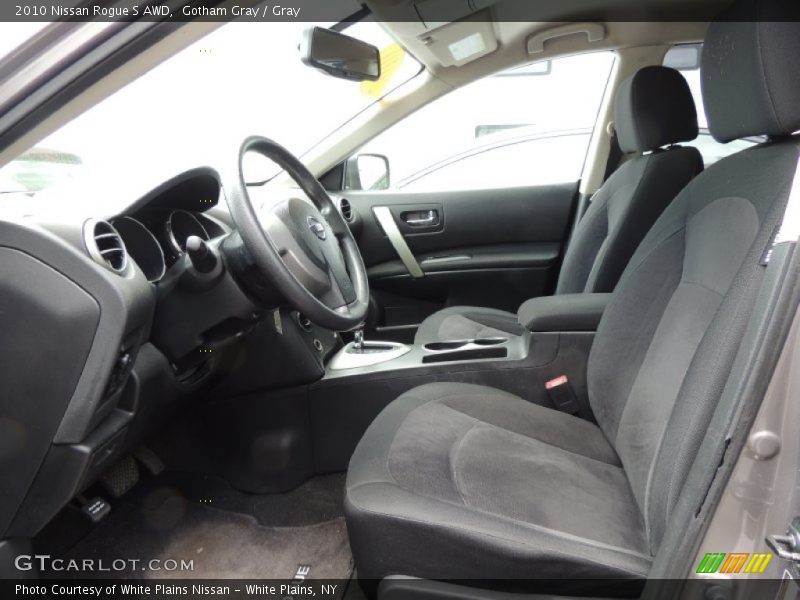 Gotham Gray / Gray 2010 Nissan Rogue S AWD