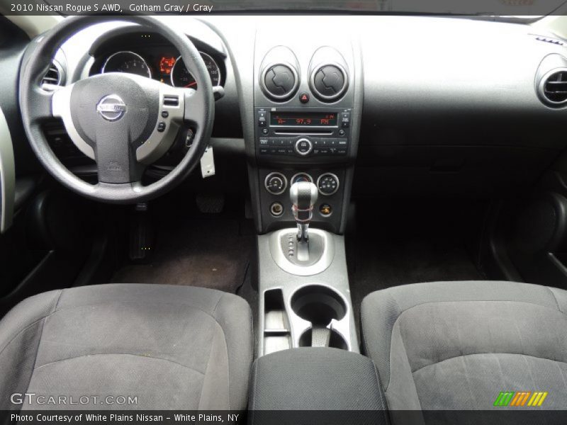 Gotham Gray / Gray 2010 Nissan Rogue S AWD