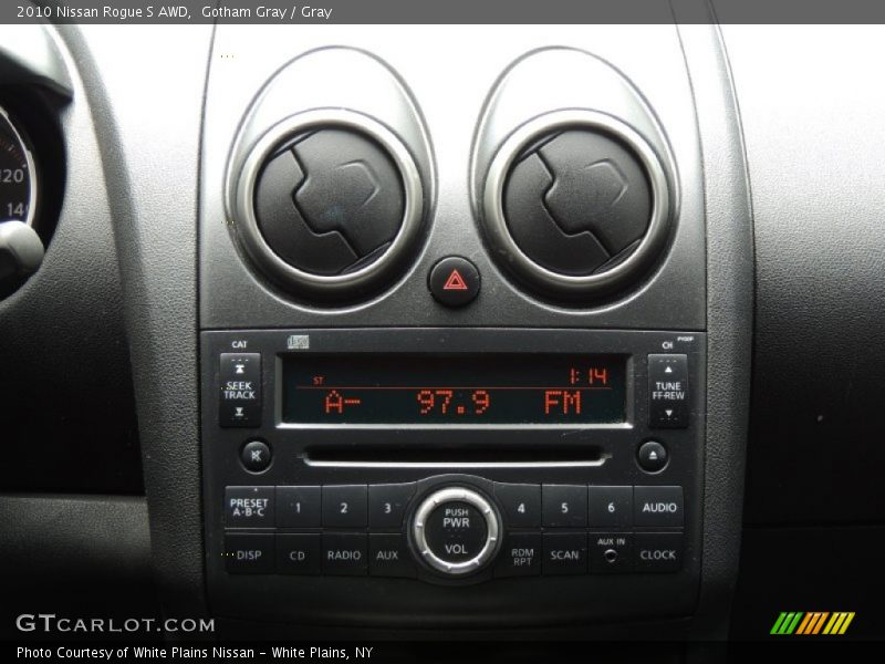 Gotham Gray / Gray 2010 Nissan Rogue S AWD