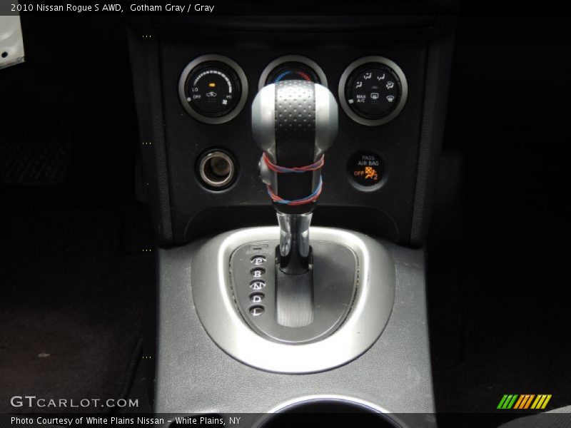 Gotham Gray / Gray 2010 Nissan Rogue S AWD