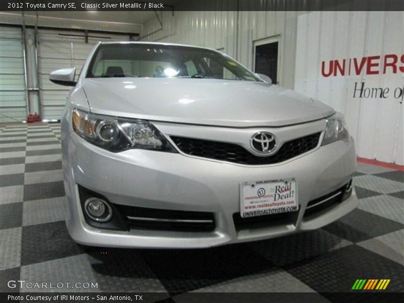 Classic Silver Metallic / Black 2012 Toyota Camry SE