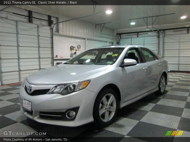 Classic Silver Metallic / Black 2012 Toyota Camry SE
