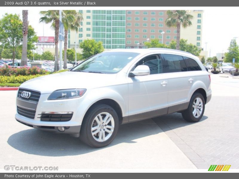 Ice Silver Metallic / Black 2009 Audi Q7 3.6 quattro