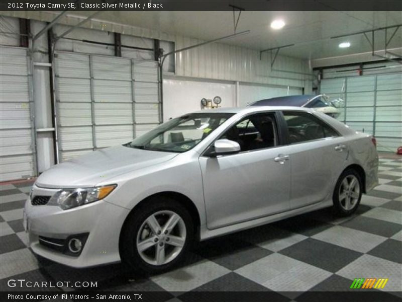 Classic Silver Metallic / Black 2012 Toyota Camry SE