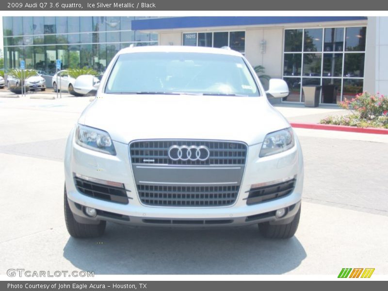 Ice Silver Metallic / Black 2009 Audi Q7 3.6 quattro