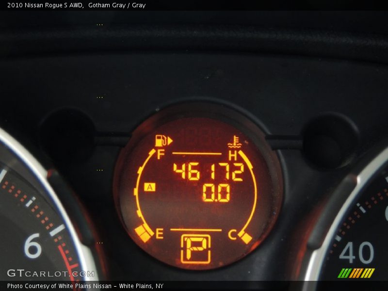 Gotham Gray / Gray 2010 Nissan Rogue S AWD