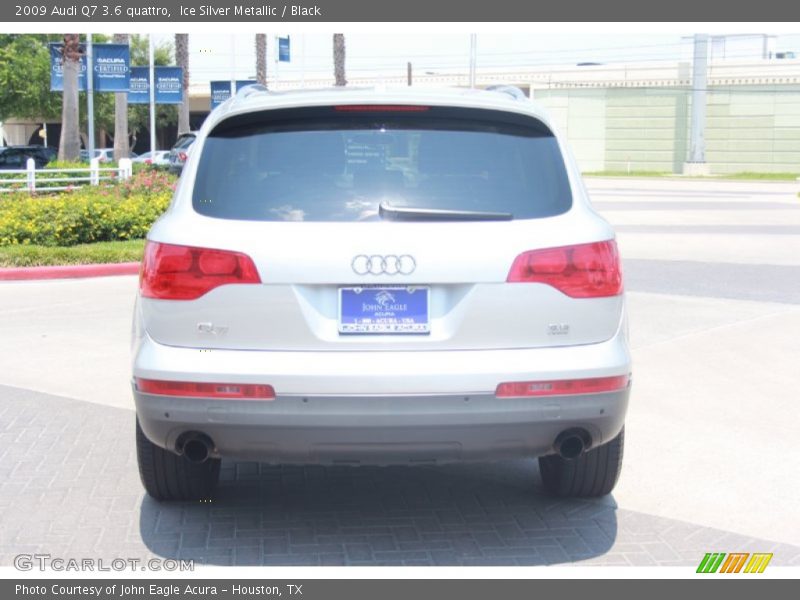Ice Silver Metallic / Black 2009 Audi Q7 3.6 quattro