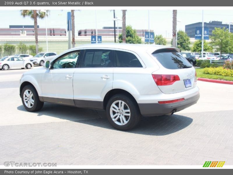 Ice Silver Metallic / Black 2009 Audi Q7 3.6 quattro