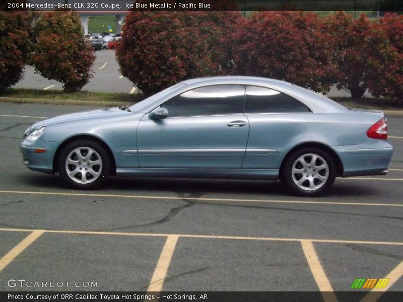  2004 CLK 320 Coupe Ice Blue Metallic