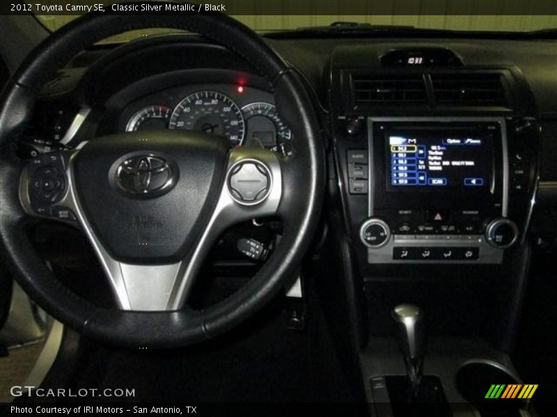 Classic Silver Metallic / Black 2012 Toyota Camry SE