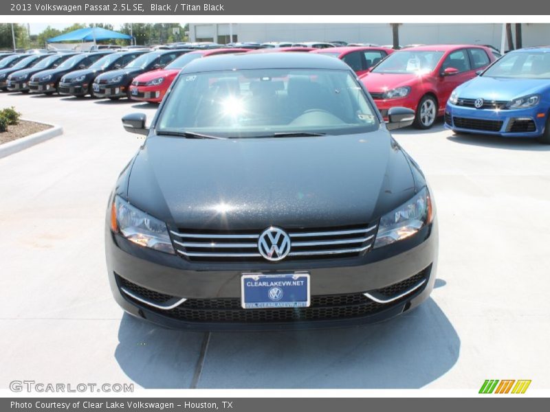 Black / Titan Black 2013 Volkswagen Passat 2.5L SE