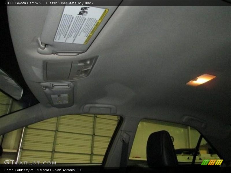 Classic Silver Metallic / Black 2012 Toyota Camry SE