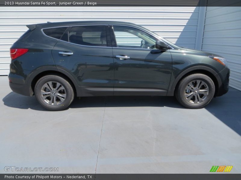 Juniper Green / Beige 2013 Hyundai Santa Fe Sport