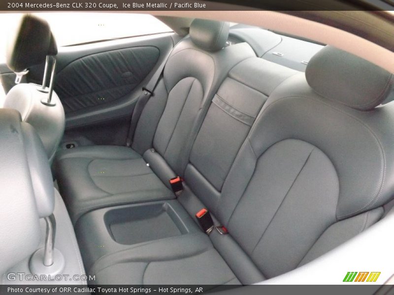 Rear Seat of 2004 CLK 320 Coupe