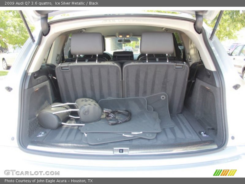 Ice Silver Metallic / Black 2009 Audi Q7 3.6 quattro