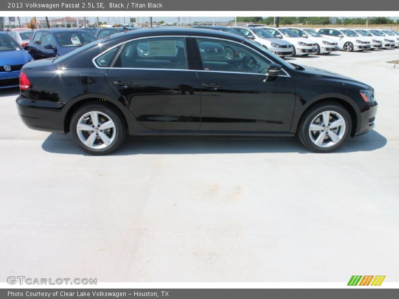 Black / Titan Black 2013 Volkswagen Passat 2.5L SE