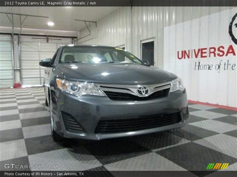 Magnetic Gray Metallic / Ash 2012 Toyota Camry LE