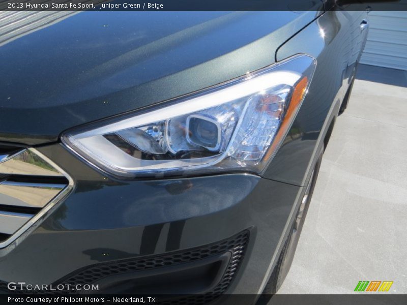Juniper Green / Beige 2013 Hyundai Santa Fe Sport