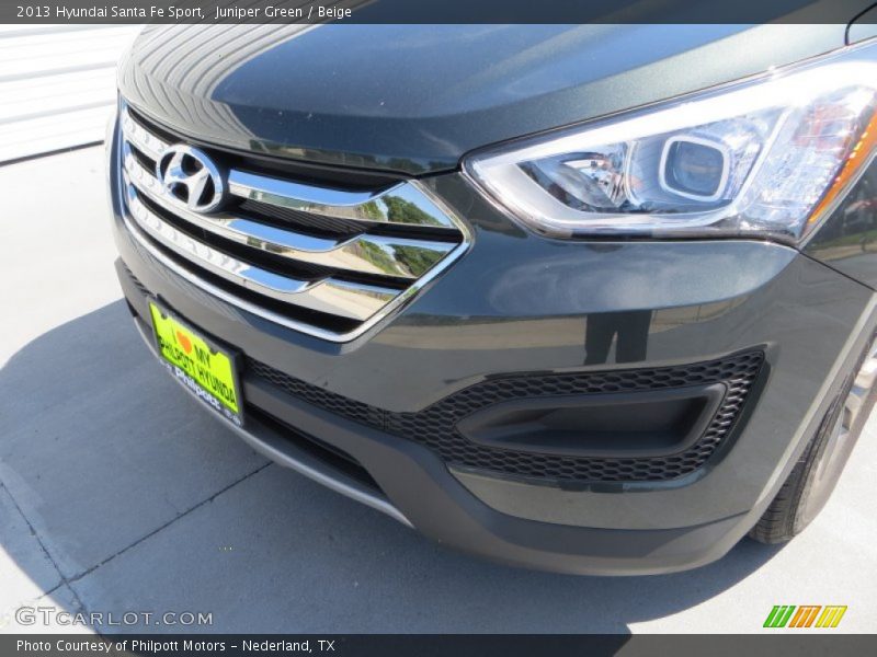 Juniper Green / Beige 2013 Hyundai Santa Fe Sport