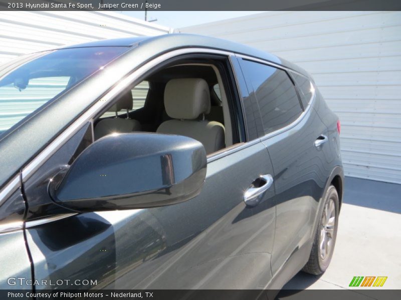 Juniper Green / Beige 2013 Hyundai Santa Fe Sport
