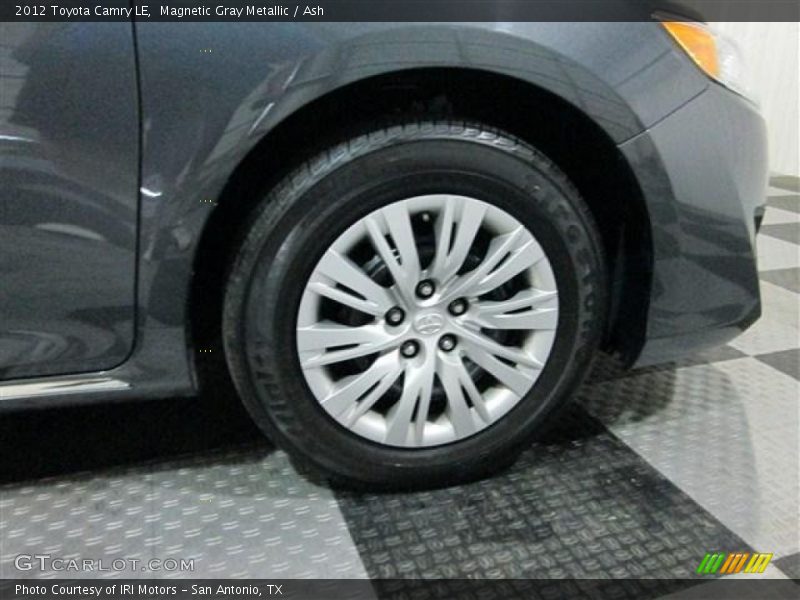 Magnetic Gray Metallic / Ash 2012 Toyota Camry LE