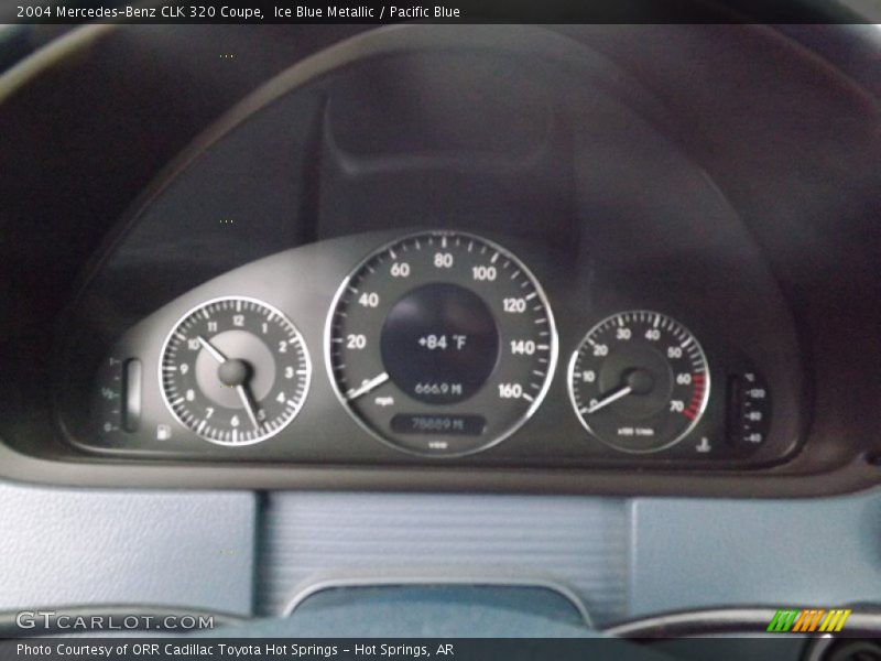  2004 CLK 320 Coupe 320 Coupe Gauges