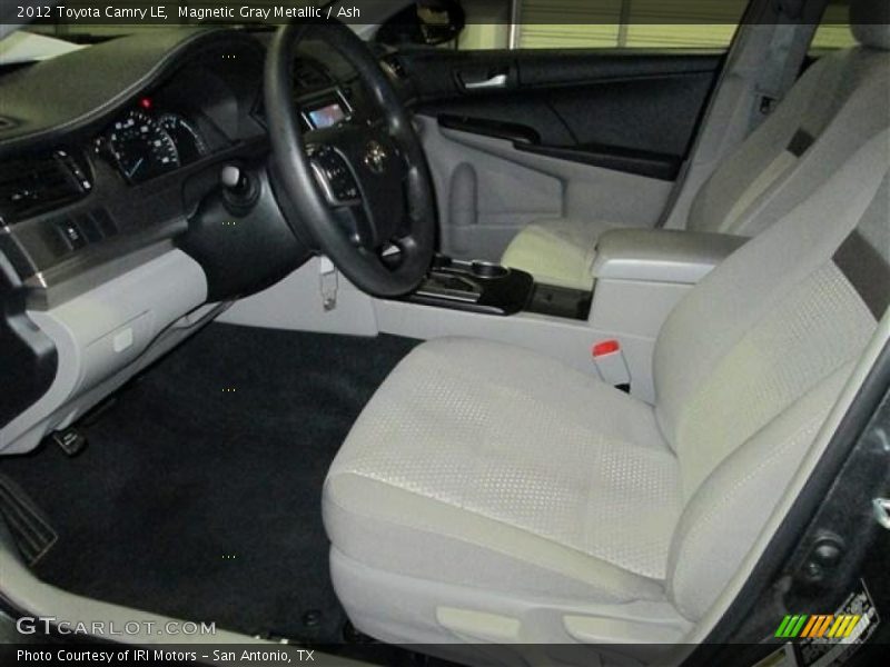 Magnetic Gray Metallic / Ash 2012 Toyota Camry LE