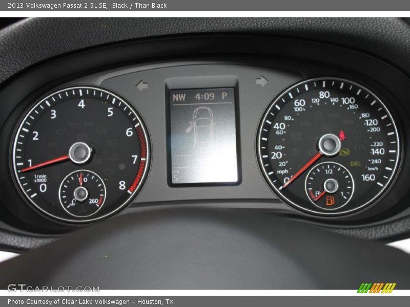 Black / Titan Black 2013 Volkswagen Passat 2.5L SE