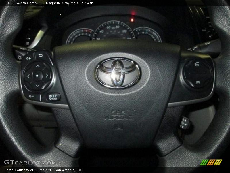 Magnetic Gray Metallic / Ash 2012 Toyota Camry LE