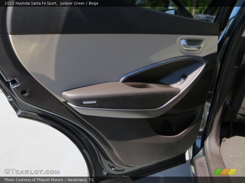 Juniper Green / Beige 2013 Hyundai Santa Fe Sport