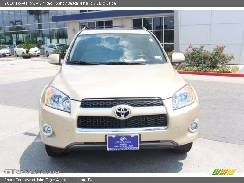 Sandy Beach Metallic / Sand Beige 2010 Toyota RAV4 Limited