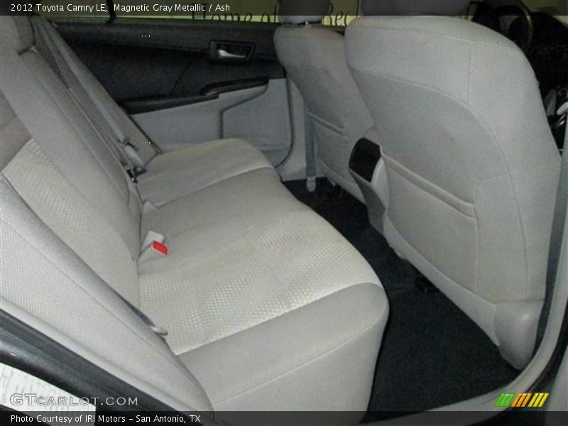 Magnetic Gray Metallic / Ash 2012 Toyota Camry LE