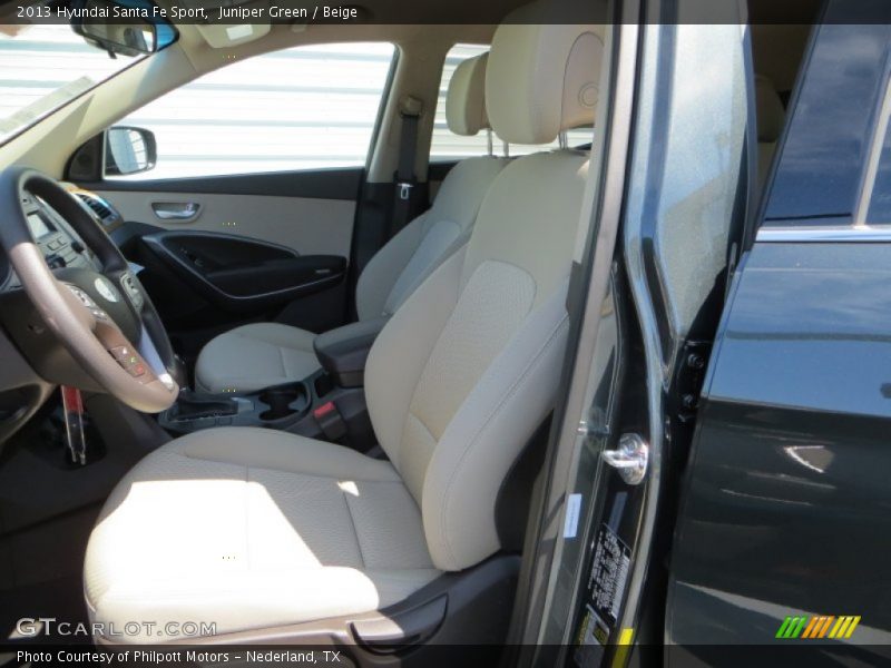 Juniper Green / Beige 2013 Hyundai Santa Fe Sport