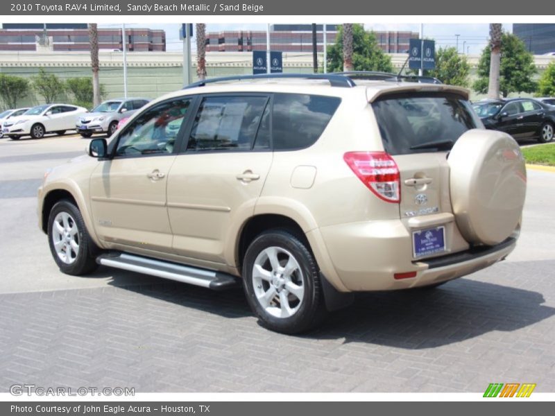 Sandy Beach Metallic / Sand Beige 2010 Toyota RAV4 Limited