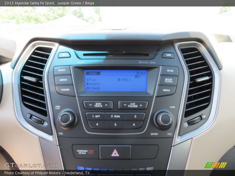 Juniper Green / Beige 2013 Hyundai Santa Fe Sport