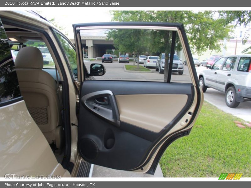 Sandy Beach Metallic / Sand Beige 2010 Toyota RAV4 Limited