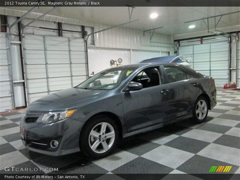 Magnetic Gray Metallic / Black 2012 Toyota Camry SE