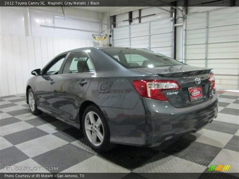 Magnetic Gray Metallic / Black 2012 Toyota Camry SE