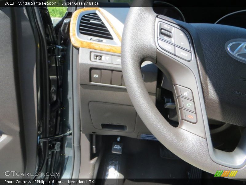 Juniper Green / Beige 2013 Hyundai Santa Fe Sport
