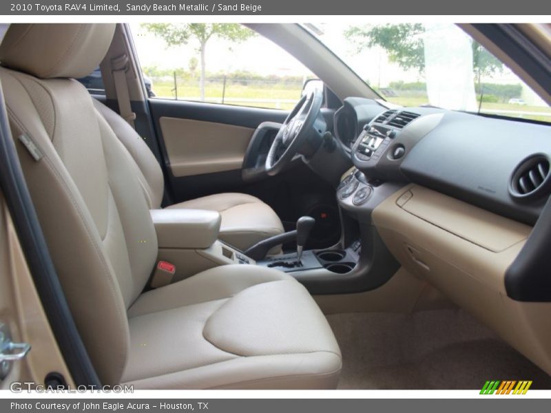 Sandy Beach Metallic / Sand Beige 2010 Toyota RAV4 Limited