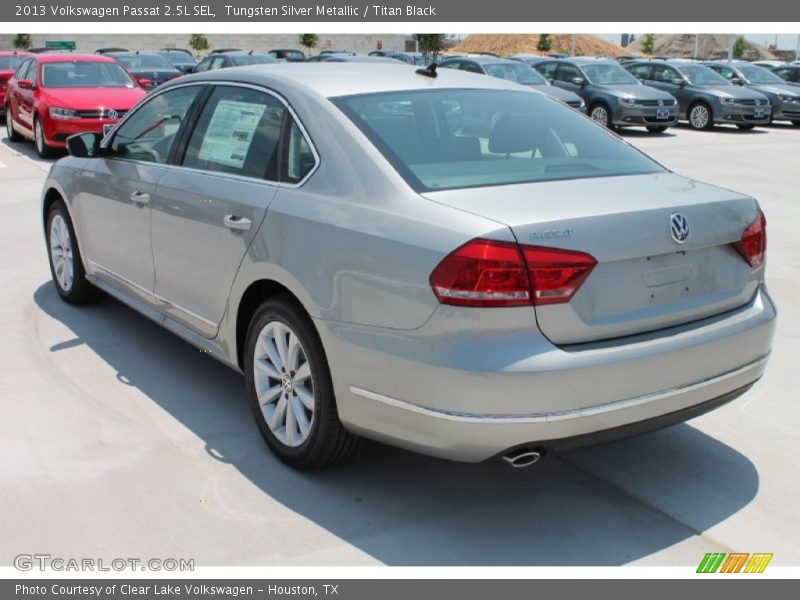 Tungsten Silver Metallic / Titan Black 2013 Volkswagen Passat 2.5L SEL